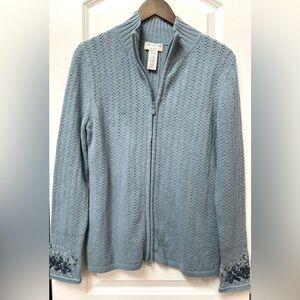 Covington Mock Neck Cardigan